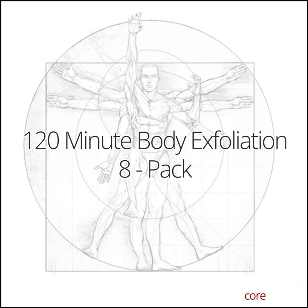 120 Minute Body Exfoliation Value 8 Pack - Core Benefits Toowoomba - 