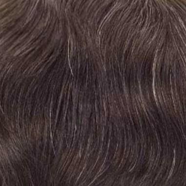 Darkest Brown with 5% grey Men's hair piece