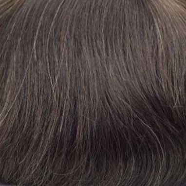 Men's Hair System, Men's Toupee, Men's Wig, Men's Hair Piece. Colour #210 Darkest Brown blended with 10% grey. Locate Core Benefits Toowoomba