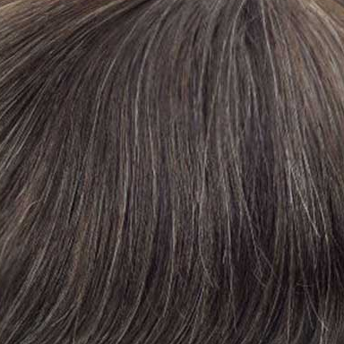 Men's Hair System, Men's Toupee, Men's Wig, Men's Hair Piece. Colour #220 Darkest Brown blended with 20% grey. Locate Core Benefits Toowoomba