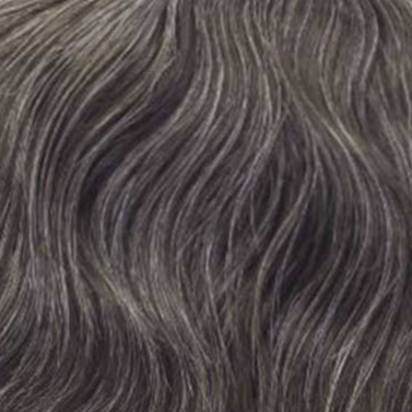 Men's Hair System, Men's Toupee, Men's Wig, Men's Hair Piece. Colour #230 Darkest Brown blended with 30% grey. Locate Core Benefits Toowoomba