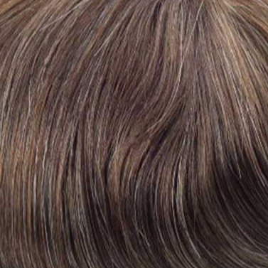 Men's Hair System, Men's Toupee, Men's Wig, Men's Hair Piece. Colour #410 Medium Brown blended with 10% grey. Locate Core Benefits Toowoomba