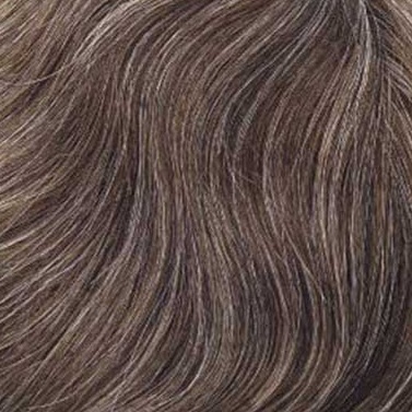 Men's Hair System, Men's Toupee, Men's Wig, Men's Hair Piece. Colour #440 Medium Brown blended with 40% grey. Locate Core Benefits Toowoomba