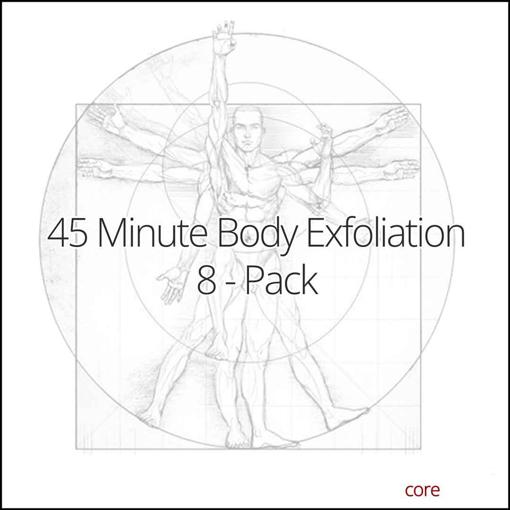 45 - Minute Body Exfoliation Scrub - Value 8 Pack - Core Benefits Toowoomba - 