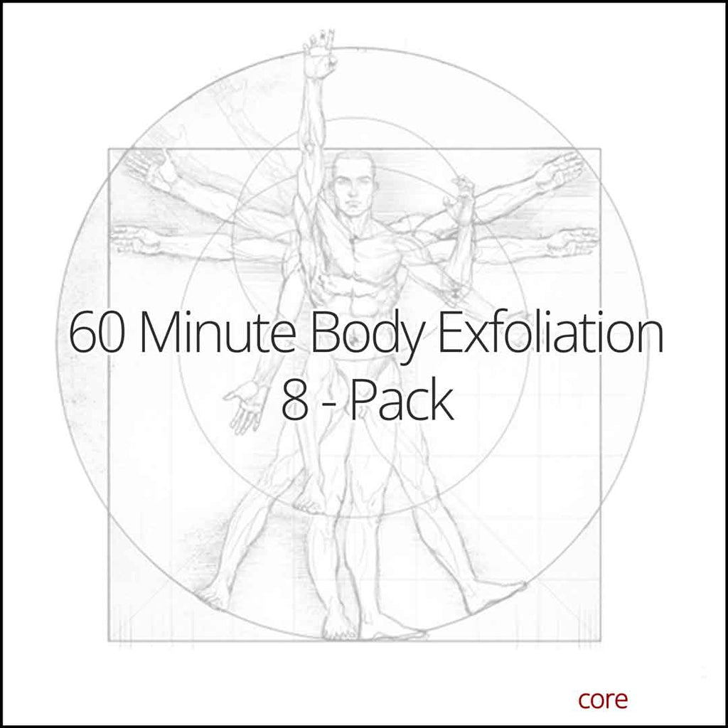 60 Minute Body Exfoliation Value 8 Pack - Core Benefits Toowoomba - 