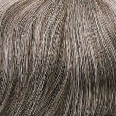 Men's Hair System, Men's Toupee, Men's Wig, Men's Hair Piece. Colour #640 Chestnut Brown blended with 40% grey. Locate Core Benefits Toowoomba