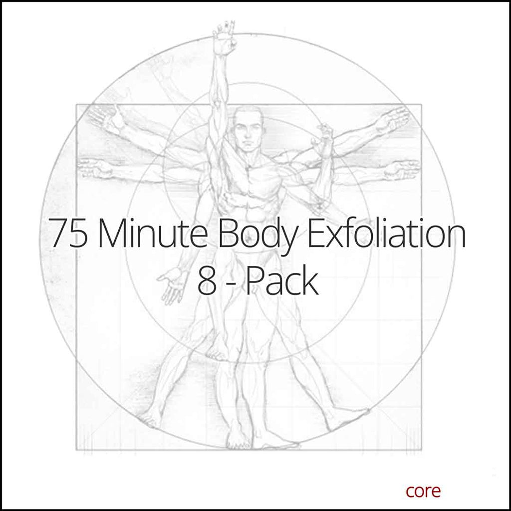 75 Minute Body Exfoliation Value 8 Pack - Core Benefits Toowoomba - 